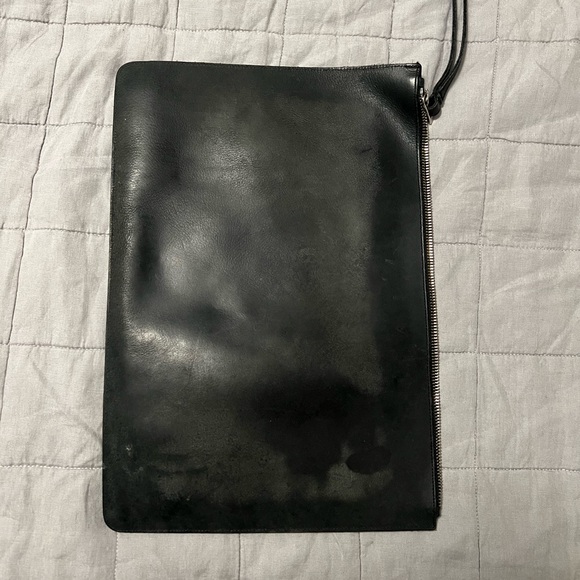 Rudsak envelope distressed leather clutch - Picture 1 of 2